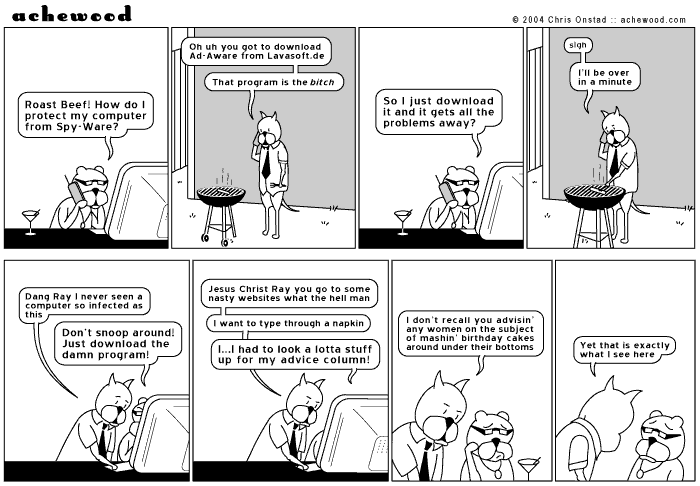 Roast Beef saw through that lie basically immediately comic