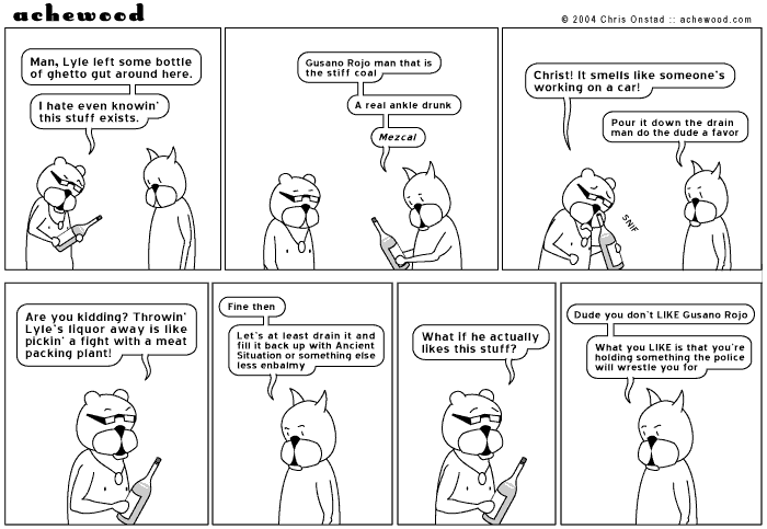Here is my entry into the world's competition for things that don't translate well comic